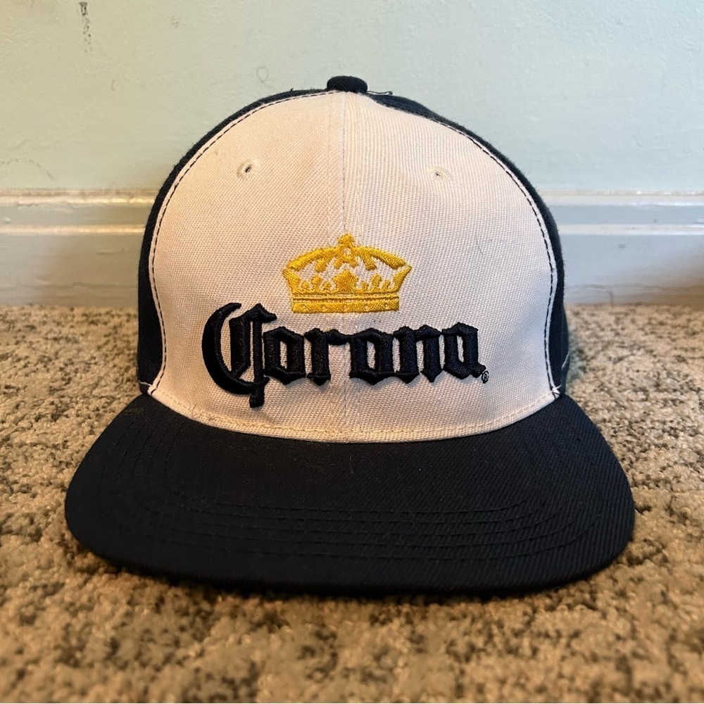 Corona Navy Blue & White Corona Beer Ball Cap